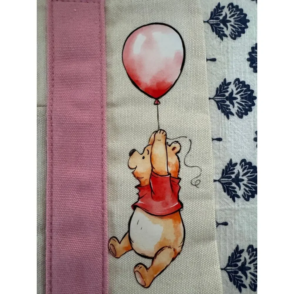 Disney Winnie the Pooh Custom Made Double Sided Trader Joes Mini Tote